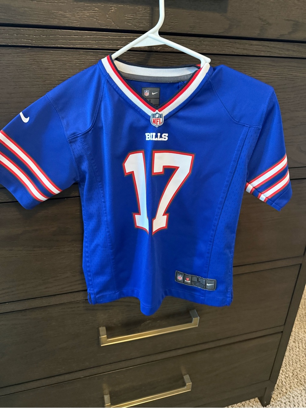 NFL Buffalo Bills Youth Blue #17 Josh Allen Jersey